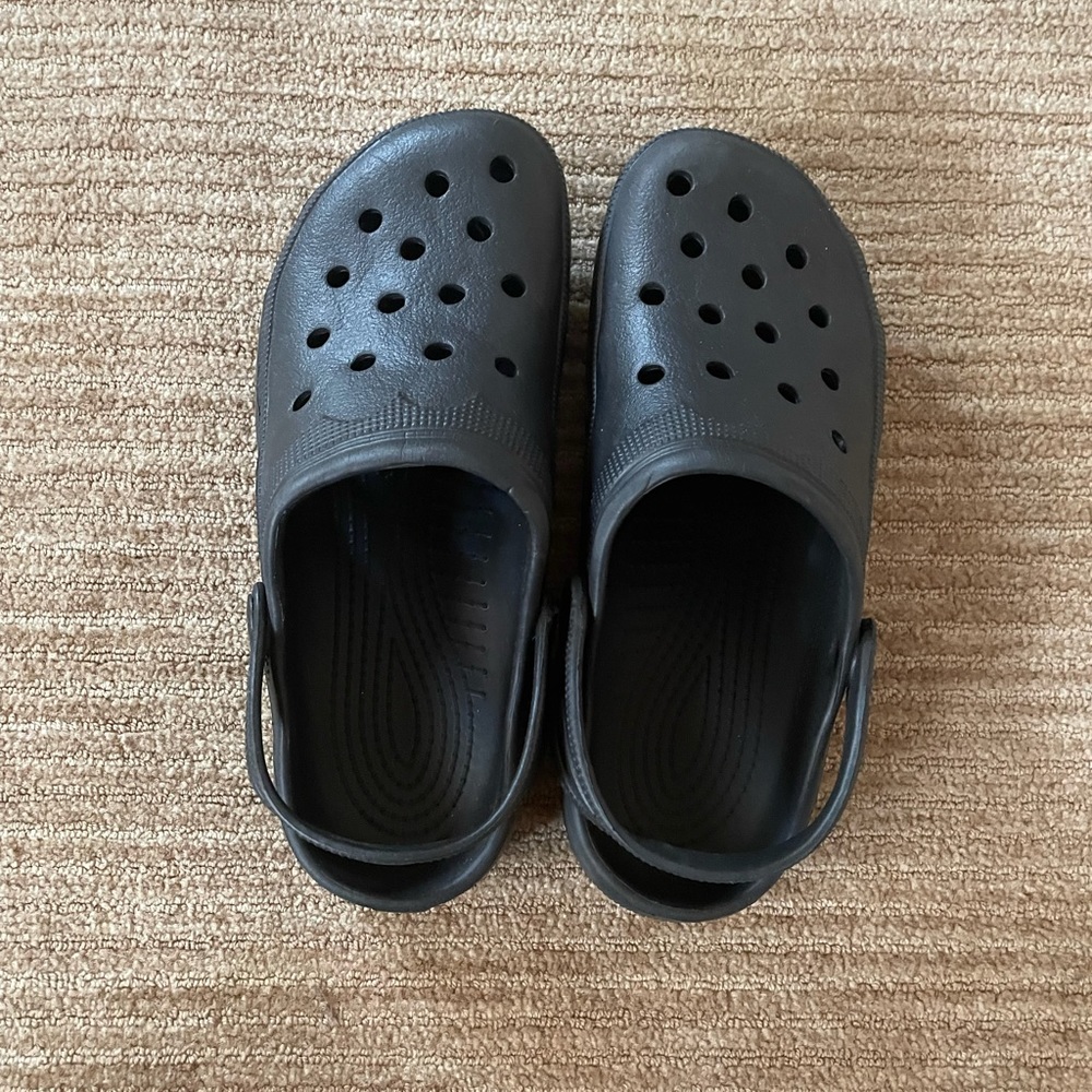 Black look alike Crocs 😊